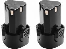 Obrázek k výrobku 77465 - Vrtací aku šroubovák  12V Li-ion (2x) a bruska úhlová 125mm v plastovém boxu