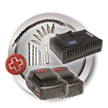 Obrázek k výrobku 53575 - Vrtací šroubovák s příklepem Scheppach CID40-20Li - aku 20V