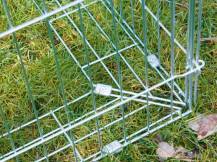 Obrázek k výrobku 81047 - Výběh pro hlodavce s podhrabovou zábranou KERBL 180 x 90 x 75 cm