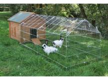 Obrázek k výrobku 81050 - Výběh pro králíky, hlodavce a drůbež KERBL 220x103x103 cm