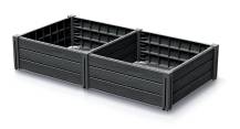 Obrázek k výrobku 93993 - Vyvýšený záhon 2 ks BASE PLANT 61,8 cm - antracit