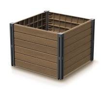 Obrázek k výrobku 93997 - Vyvýšený záhon 2 ks BASE PLANT 61,8 cm - naturo ECO