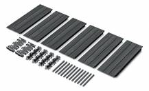 Obrázek k výrobku 82630 - Vyvýšený záhon BASE WOODY antracit 149,2cm