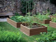 Obrázek k výrobku 82632 - Vyvýšený záhon BASE WOODY rustikální cihlový 149,2cm