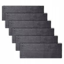 Obrázek k výrobku 93015 - Vyvýšený záhon hnědý 6 dílů 61x21cm