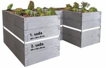 Obrázek k výrobku 22208 - vyvýšený záhon JUWEL TIMBER ERGOLINE