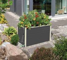 Obrázek k výrobku 54594 - vyvýšený záhon KARIBU HOCHBEET 190 (73089) terragrau