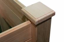 Obrázek k výrobku 69066 - vyvýšený záhon LANITPLAST HOLZKISTE2 natur