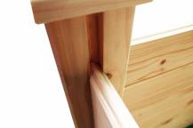 Obrázek k výrobku 69067 - vyvýšený záhon LANITPLAST HOLZKISTE4 natur