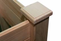 Obrázek k výrobku 69067 - vyvýšený záhon LANITPLAST HOLZKISTE4 natur