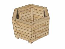 Obrázek k výrobku 69826 - vyvýšený záhon LANITPLAST POTTING7 (S7281)