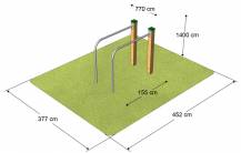 Obrázek k výrobku 47514 - Workoutový prvek - Monkey