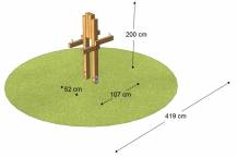Obrázek k výrobku 47505 - Workoutový prvek - Monkey