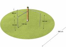 Obrázek k výrobku 47507 - Workoutový prvek - Monkey