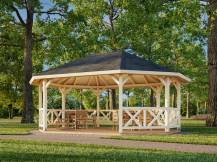 Obrázek k výrobku 48890 - Zahradní altán Betty 25,0 m2 467x617 cm  .