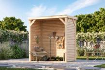 Obrázek k výrobku 95189 - zahradní altán KARIBU CUBECO MINI (48360) LG4867