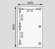 Obrázek k výrobku 53961 - zahradní altán KARIBU PERIDA 68230