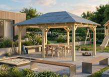 Obrázek k výrobku 53961 - zahradní altán KARIBU PERIDA 68230