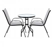 Obrázek k výrobku 90358 - Zahradní balkónový set STELA šedý