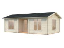 Obrázek k výrobku 34205 - ZAHRADNÍ DOMEK Anna 26,8 + 1,9 m2 770x400 cm