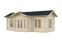 Obrázek k výrobku 21060 - ZAHRADNÍ DOMEK Anna 26,8 m2  (820x520cm) tl. 70mm