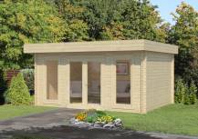 Obrázek k výrobku 48759 - Zahradní domek Bret 14,8 m2 478x358 cm  tl. 44 mm