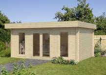 Obrázek k výrobku 48878 - Zahradní domek Bret 19,9 m2 550x410 cm tl. 44 mm