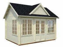 Obrázek k výrobku 21045 - ZAHRADNÍ DOMEK Claudia 11,5 m2  (420x320cm) tl. 34mm