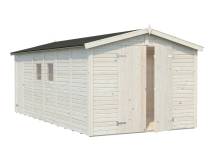 Obrázek k výrobku 39378 - Zahradní domek DAN 14,2 m2 (7,1 + 7,1 m2) 273 x 550 cm tl. 16 mm