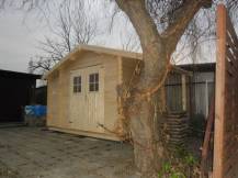 Obrázek k výrobku 34629 - Zahradní domek EKO-LINE Meribel 5,1 + 1,5 m2 404 x 230 cm tl. 19 mm