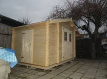 Obrázek k výrobku 34629 - Zahradní domek EKO-LINE Meribel 5,1 + 1,5 m2 404 x 230 cm tl. 19 mm