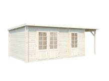 Obrázek k výrobku 52746 - ZAHRADNI DOMEK Ella 13,1 + 3,9 m2 610 x 320 cm tl.: 28 mm