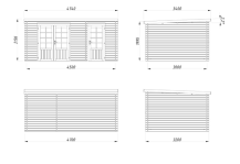 Obrázek k výrobku 52744 - ZAHRADNI DOMEK Ella 13,1 m2 470 x 320 cm tl.: 28 mm