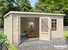 Obrázek k výrobku 52744 - ZAHRADNI DOMEK Ella 13,1 m2 470 x 320 cm tl.: 28 mm