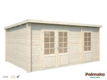 Obrázek k výrobku 52744 - ZAHRADNI DOMEK Ella 13,1 m2 470 x 320 cm tl.: 28 mm
