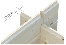 Obrázek k výrobku 34187 - ZAHRADNÍ DOMEK Ella 6,9 m2 240x300