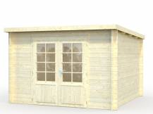 Obrázek k výrobku 34904 - ZAHRADNI DOMEK Ella 8,7 m2 320 x 320 cm tl.: 28 mm