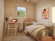 Obrázek k výrobku 21062 - ZAHRADNÍ DOMEK Emily 39,2 m2 (660x780cm) tl. 70mm