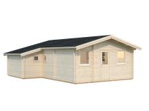 Obrázek k výrobku 21062 - ZAHRADNÍ DOMEK Emily 39,2 m2 (660x780cm) tl. 70mm