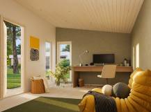 Obrázek k výrobku 21055 - ZAHRADNÍ DOMEK Etta 13,6 m2 (453x330cm) tl. 18+70mm