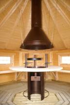 Obrázek k výrobku 18453 - ZAHRADNÍ DOMEK Eva 11,4 m2  (průměr 379 cm) 44mm