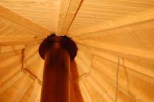 Obrázek k výrobku 18453 - ZAHRADNÍ DOMEK Eva 11,4 m2  (průměr 379 cm) 44mm