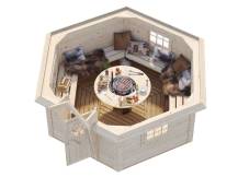 Obrázek k výrobku 28293 - ZAHRADNÍ DOMEK Eva 8,7 m2 .