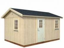 Obrázek k výrobku 34954 - ZAHRADNI DOMEK Hedwig 13,6 m2 332 x 294 mm tl.:18 + 70 mm