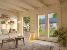 Obrázek k výrobku 48880 - ZAHRADNÍ DOMEK Heidi 11,7 m2 430x320 cm tl. 44 mm