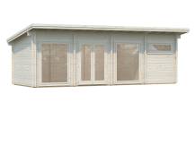 Obrázek k výrobku 31768 - ZAHRADNÍ DOMEK Heidi 22,8 m2  840x320 mm / 22,8m2