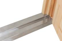Obrázek k výrobku 21041 - ZAHRADNÍ DOMEK Helena 15,1 m2  (470x380cm) tl. 70mm
