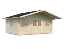 Obrázek k výrobku 21042 - ZAHRADNÍ DOMEK Helena 18,6 m2  (530x410cm) tl. 70mm