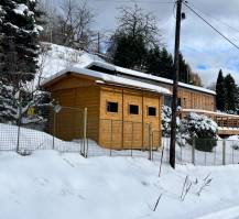 Obrázek k výrobku 54580 - Zahradní domek HEROLD A2233 6,3 m2 221x327 cm tl. 19 mm