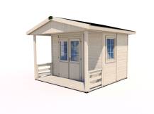 Obrázek k výrobku 79209 - Zahradní domek HEROLD A3322 Premium s terasou (6,3 + 3,5 m2) Zahradní domek HEROLD A3322 Premium s terasou (6,3 + 3,5 m2)